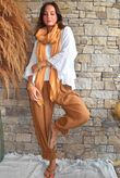 Sundaze Cheesecloth Bloomer Pant Hazelnut